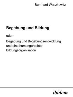 cover image of Begabung und Bildung